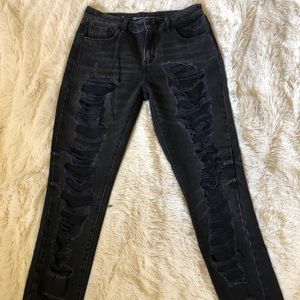 Levi ripped jeans